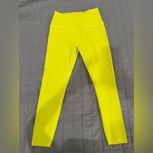 Beyond Yoga Bright Yellow Leggings